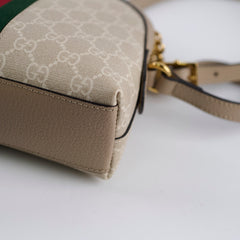 Gucci Ophidia Small Crossbody Bag Beige