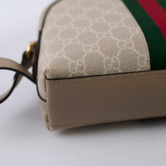 Gucci Ophidia Small Crossbody Bag Beige