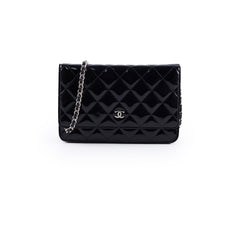 Chanel Classic WOC Black Patent