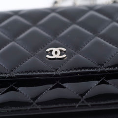 Chanel Classic WOC Black Patent