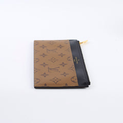 Louis Vuitton Slim Purse Wallet Reverse Monogram