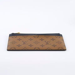 Louis Vuitton Slim Purse Wallet Reverse Monogram