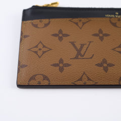 Louis Vuitton Slim Purse Wallet Reverse Monogram