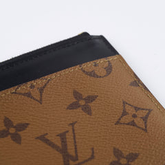 Louis Vuitton Slim Purse Wallet Reverse Monogram