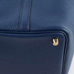 Hermes Picotin 18 Bleu Navy GHW B Stamp