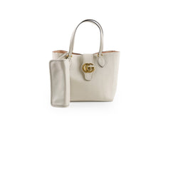 Gucci Small Dahlia Tote White