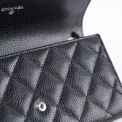 Chanel Long Caviar Black Wallet