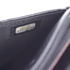 Chanel Classic WOC Black Lambskin Silver HW