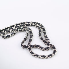 Chanel Classic WOC Black Lambskin Silver HW