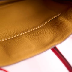 Hermes Birkin 30 Verso Rough Tomate/Naturel Sable Clemence 2019