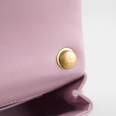 Chanel Pearl Adjustable Strap Mini Pink  (microchip)