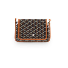 Goyard Goyardine Plumet Pocket Wallet Crossbody Bag Tan