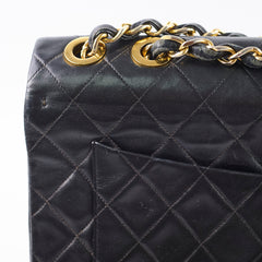Chanel Vintage Maxi Single Flap Black