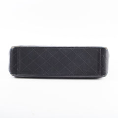 Chanel Vintage Maxi Single Flap Black