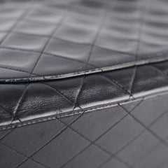 Chanel Vintage Maxi Single Flap Black