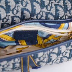 Christian Dior Saddle Medium Oblique Navy