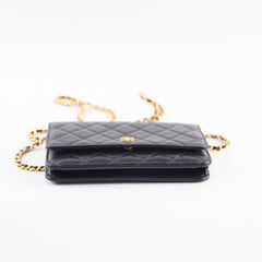Chanel Caviar Wallet On Chain WOC Black 29 Series
