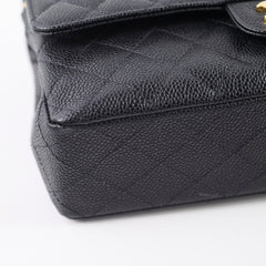 Chanel Caviar Medium Medium/Large Classic Flap Black