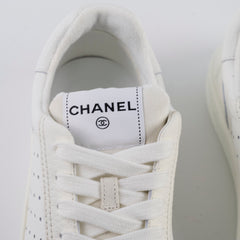 Chanel Interlocking CC Logo Trainer Women Size 38