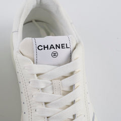 Chanel Interlocking CC Logo Trainer Women Size 38