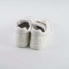 Chanel Interlocking CC Logo Trainer Women Size 38