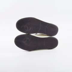 Chanel Interlocking CC Logo Trainer Women Size 38