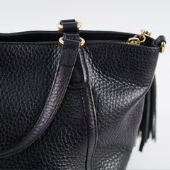 Gucci Soho Leather Tote Black