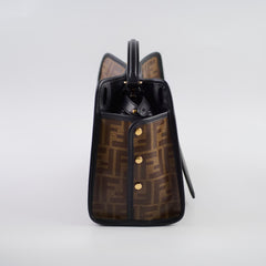 Fendi Mini Peekaboo Black with Defender