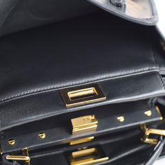 Fendi Mini Peekaboo Black with Defender