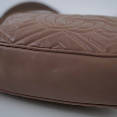 Gucci Small GG Marmont Camera Bag Dusty Pink