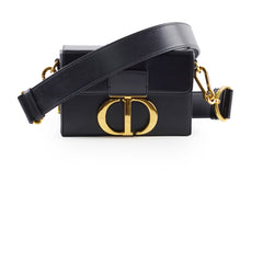 Dior 30 Montaigne Box Bag Black