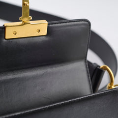 Dior 30 Montaigne Box Bag Black