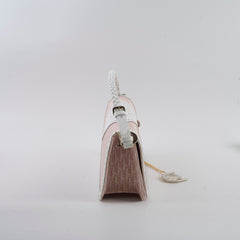 Christian Dior Vintage D'Trick Shoulder Bag Light Pink/White