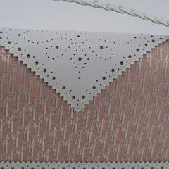 Christian Dior Vintage D'Trick Shoulder Bag Light Pink/White