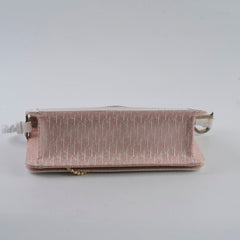 Christian Dior Vintage D'Trick Shoulder Bag Light Pink/White