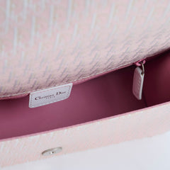 Christian Dior Vintage D'Trick Shoulder Bag Light Pink/White