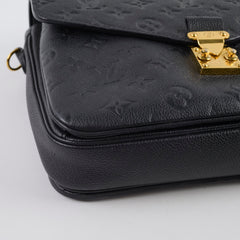 Louis Vuitton Pochette Metis Empreinte Black