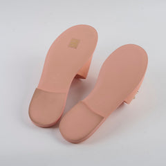 Chanel Sandals Peach Size 38.5
