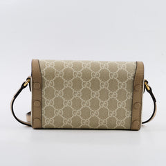 Gucci Horsebit 1955 Crossbody Bag Beige
