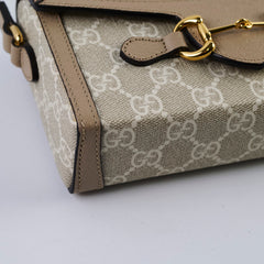 Gucci Horsebit 1955 Crossbody Bag Beige
