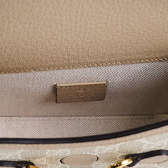 Gucci Horsebit 1955 Crossbody Bag Beige