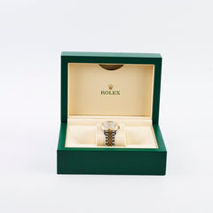 Rolex Two Toned 31mm Datejust Mother of Pearl with Diamond Dial Watch 278273 2022