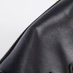 Prada Mini Saffiano Crossbody Bag Black