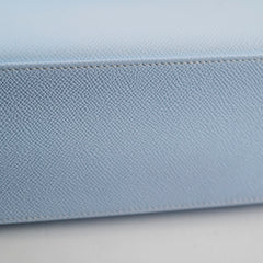 Hermes Kelly 25 Epsom Sellier Blue Brume Y Stamp