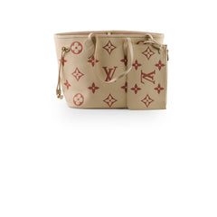 Louis Vuitton Empreinte Neverfull MM Monogram Cream