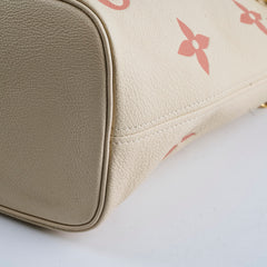 Louis Vuitton Empreinte Neverfull MM Monogram Cream