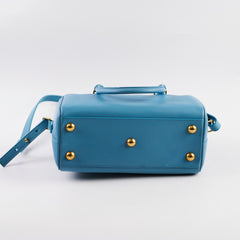 Saint Laurent Boston Crossbody Bag Blue