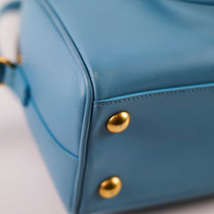 Saint Laurent Boston Crossbody Bag Blue