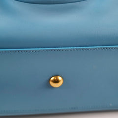 Saint Laurent Boston Crossbody Bag Blue