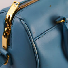 Saint Laurent Boston Crossbody Bag Blue